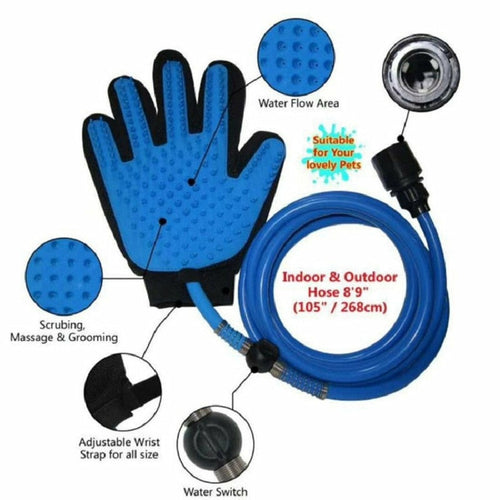Handheld Pet Shower Head – Easy Bath Tool for Dogs & Cats