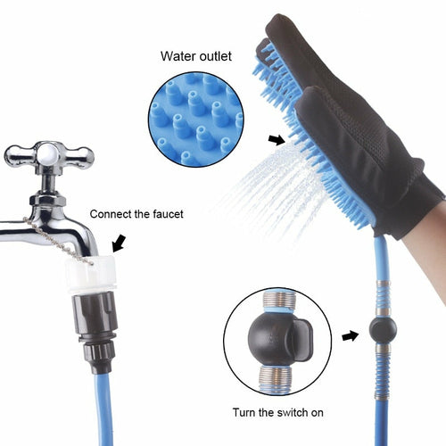 Handheld Pet Shower Head – Easy Bath Tool for Dogs & Cats