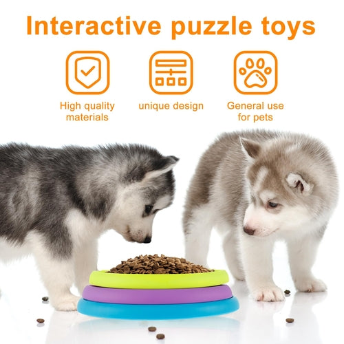 3-in-1 Interactive Slow Feeder Bowl – Anti-Choke Dog & Cat Feeder