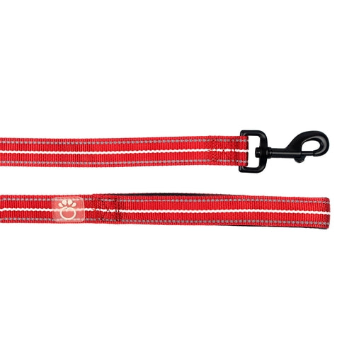 Bold Red Reflective Dog Leash – Safety Walk