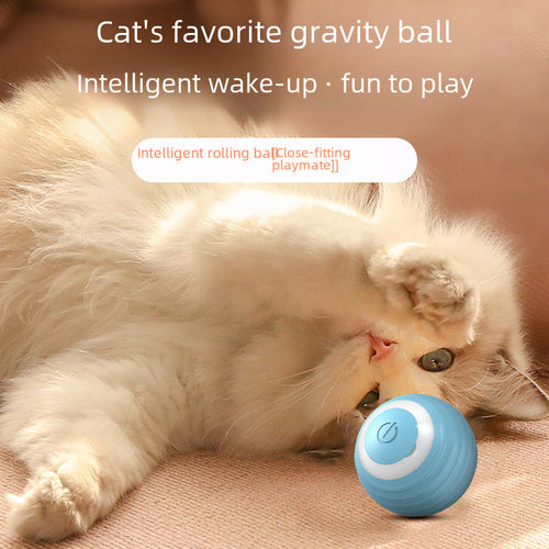 Smart Gravity Rolling Ball – Self-Play Interactive Cat Toy