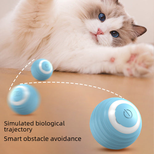 Smart Gravity Rolling Ball – Self-Play Interactive Cat Toy