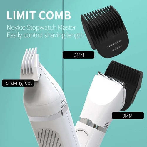 Low Noise Dog Clippers – Rechargeable Paw Trimmer for Dogs & Cats