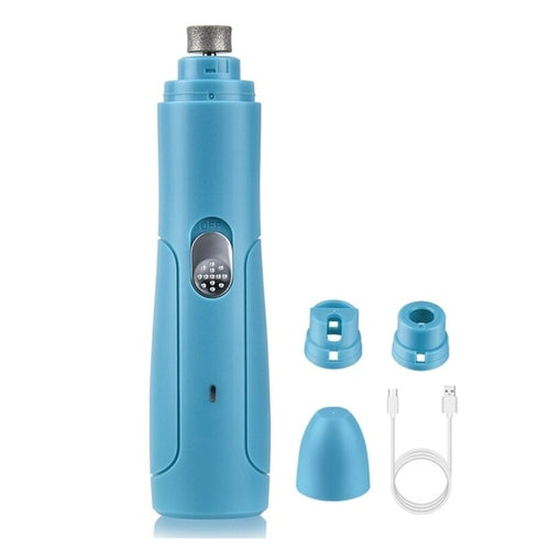 Painless Pet Nail Grinder – Rechargeable USB Electric Nail File for Dogs & Cats