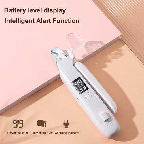 2-in-1 Electric Pet Nail Clipper & Grinder – Rechargeable Toenail Tool