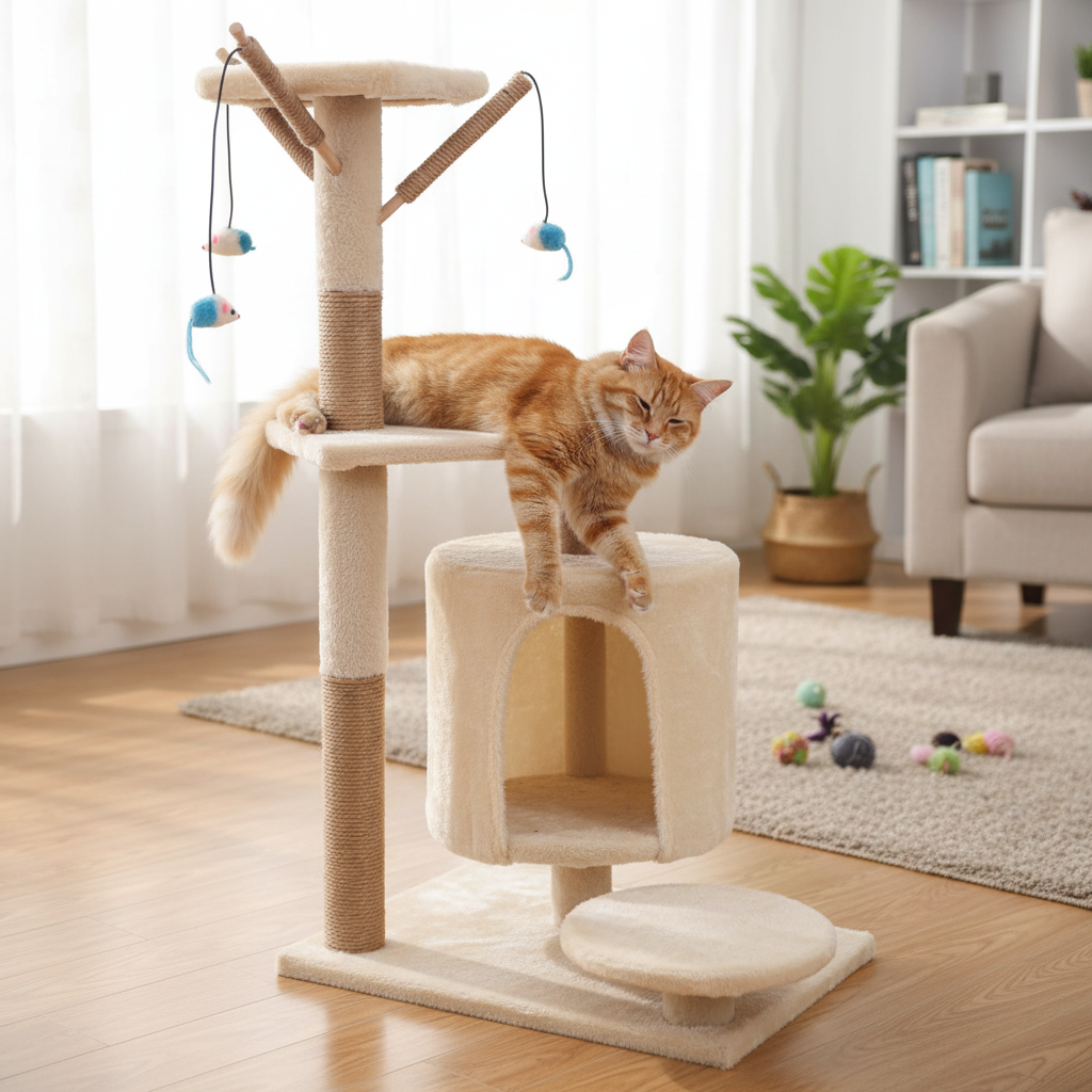 Cat Tree con gato