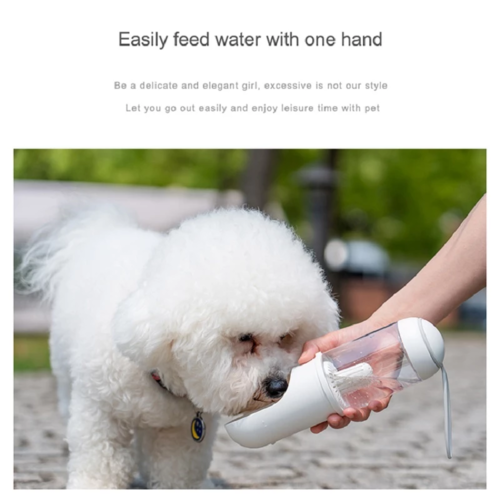 Portable Pet Water Bottle – Leak-Proof Travel Dispenser for Dogs & Cats