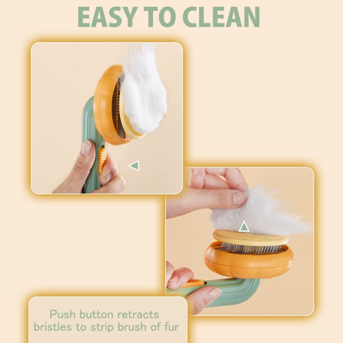 Gentle Detangling Comb & Hair Brush for Cats & Dogs
