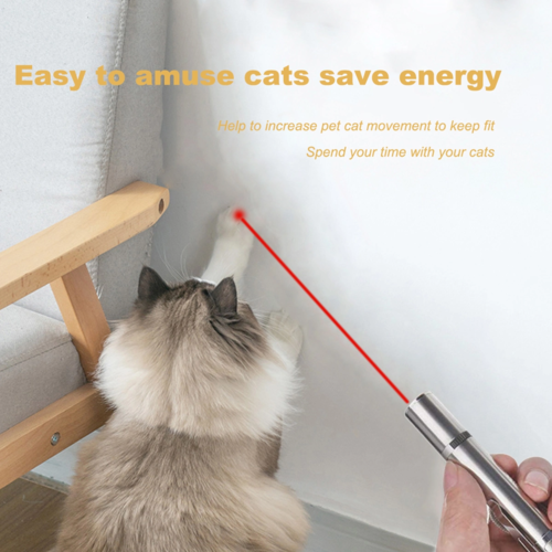 7-in-1 LED Cat Laser Pointer – Interactive Training Toy for Cats