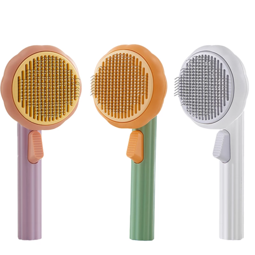Gentle Detangling Comb & Hair Brush for Cats & Dogs