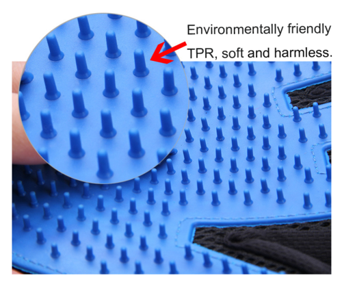 Soft Touch Pet Grooming Gloves – Hair Removal & Massage
