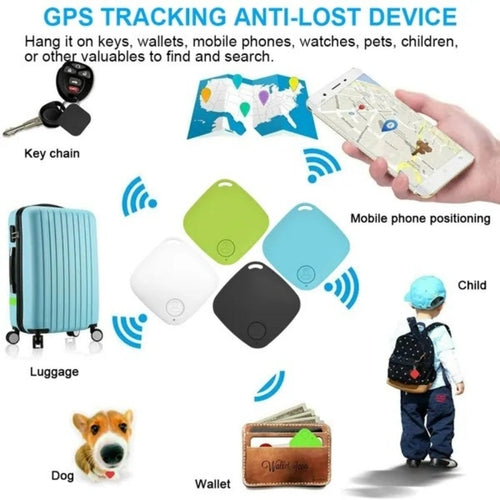Mini Wireless GPS Tracker – Anti-Lost Device for Pets, Kids & Keys