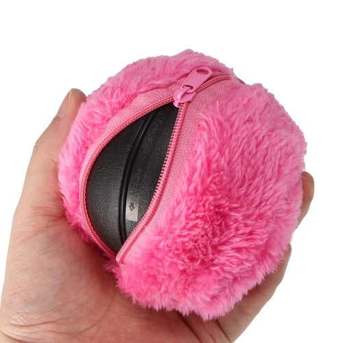Electric Roller Ball Toy – Auto-Moving Plush Ball for Dogs & Cats