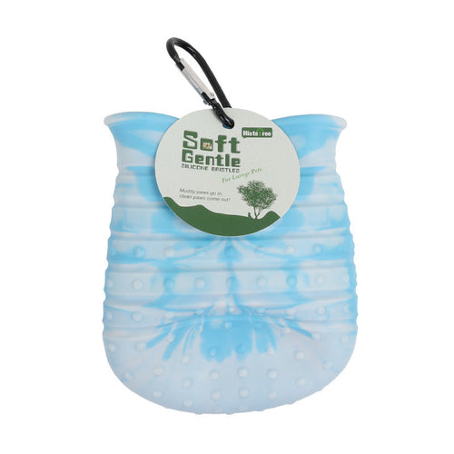 2-in-1 Dog Paw Cleaner Cup – Portable Muddy Paw Washer & Brush