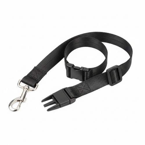 Adjustable Pet Seat Belt Tether – fondo blanco