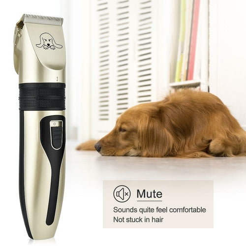 Professional Pet Hair Clipper Set – Cordless Trimmer for Dogs & Cats