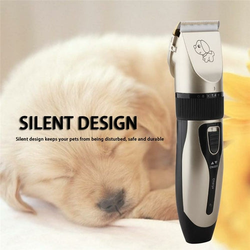 Professional Cordless Dog Clippers – Quiet Pet Hair Grooming Kit